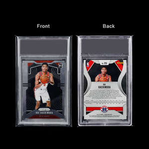 Premium Hard PVC <b>Card</b> <b>Holder</b> 4 Inch Protective Sleeve for Collectibles Laser Printing Design - Product Image 2