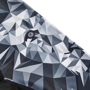 Demi-manche pour homme Rush Guard Stretch Fitness Quick Dry Short Sleeve Rash Guard Swim Wear Rash Guard Noir Bras sublimés - Product Image 6