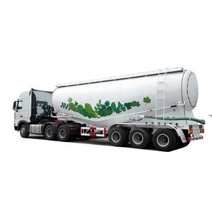 รถกึ่งพ่วงบรรทุกซีเมนต์แบบไซโล 3 เพลา ขนาด 30-45 คิวบิกเมตร บรรทุกได้ 50 ตัน สำหรับขนส่งผงปูนขาว - Product Image 3