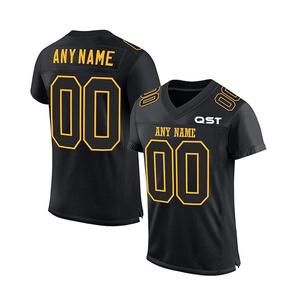 OEM personalizado fútbol americano Jerseys aparejos sarga sublimación equipo uniformes al por mayor ropa deportiva transpirable para los hombres - Product Image 1