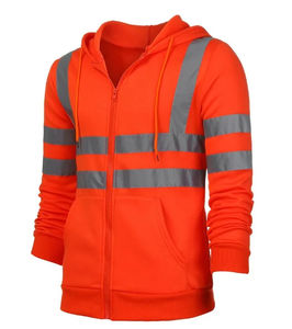Veste de travail extensible personnalisée veste softshell imperméable réflecteur de construction veste de sécurité de bombardier d'hiver sur route réfléchissante - Product Image 1