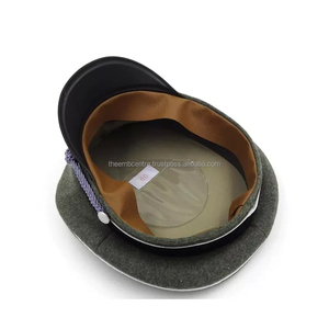 Gorro negro de lana personalizado de alta calidad, nuevo diseño elegante con logotipo bordado, accesorio de uniforme de calidad, fiestas de uso diario para adultos - Product Image 2