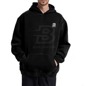 Sudaderas con capucha de gran tamaño de color personalizado nueva llegada Material duradero sudaderas con capucha de gran tamaño de alta calidad - Product Image 3