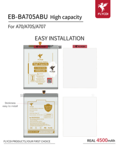 FLYCDI ad alta capacità 4500Mah digitale per Samsung batterie salute 100% batteria del telefono cellulare per Samsung A70 A70S A707 - Product Image 4