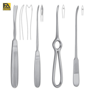 Aguja OBWEGESER de alta calidad, instrumentos de cirugía ósea de acero inoxidable, aprobado por CE e ISO - Product Image 1