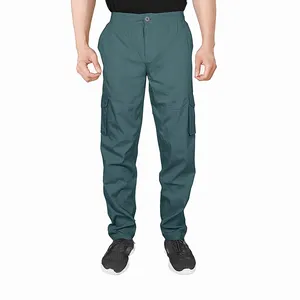 Top Cargo Pants For Boys Multi Pockets Fashion Streetwear Fancy Cargo Trouser Button Fly Closure Stylish Pants For Adults