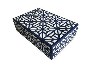 Caja de joyería de hueso personalizada, caja decorativa de hueso para guardar joyas, caja de regalo de la India - Product Image 3