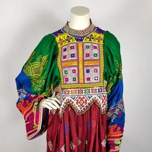 2025 nueva llegada vestido Kuchi afgano de moda para damas de manga larga ropa de fiesta Maxi Afghani elegante encaje ecológico - Product Image 6