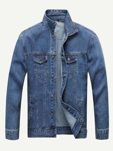 Chaquetas vaqueras de invierno Vintage para hombre con botones delanteros 100% algodón tendencia ecológica 2025 estilos - Product Image 2