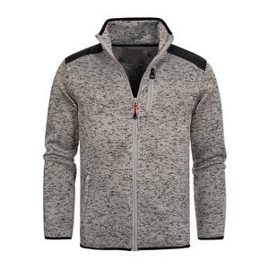 Veste en polaire polaire à col montant, chaude et douce, élégante et nouvelle, pour homme, coupe moderne de qualité supérieure, vêtements de sport isolés, veste pour homme - Product Image 1