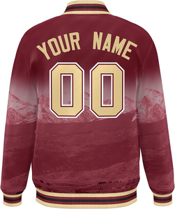High Street Style Custom Letterman <b>Jacket</b> for <b>Men</b> High Quality Satin Fabric New Wholesale Blank University Baseball <b>Thin</b> Winter - Product Image 6