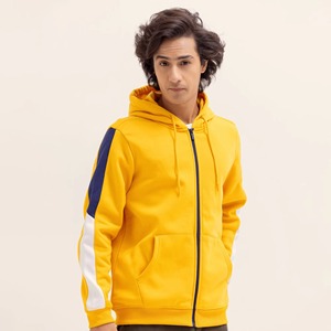 Sweat à capuche en molleton 100% coton unisexe, vêtements de sport décontractés pour la rue, tenue de sport avec poches avant, capuche réglable, logo imprimé - Product Image 5