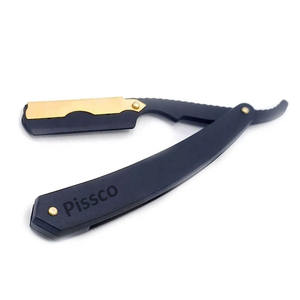 Navaja de Afeitar Plegable de Acero Inoxidable con Cuchilla Intercambiable para Barbería, Directo de Fábrica - Product Image 2