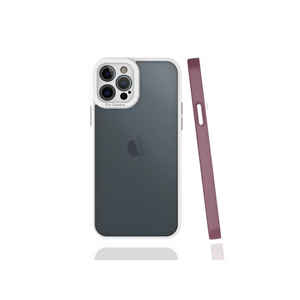 Coque de protection en silicone liquide premium SAFA Mima Series pour iPhone 12 Pro, anti-traces de doigts, coques arrière pour XS A22, style Ins - Product Image 1