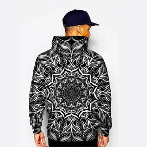 Conjunto de chándal de 2 piezas unisex al por mayor, chándal con logotipo personalizado y estampado, Sudadera corta para hombre con capucha y Jogger - Product Image 5