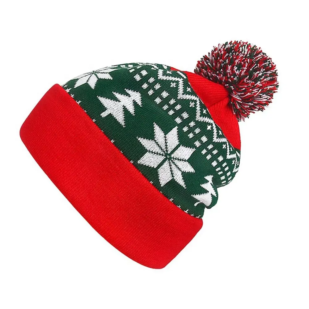 Día de Adviento diciembre prendas de punto Beanie Hat para la venta