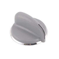Perilla de Control para Lavadora y Secadora, de Plástico Gris, WH01X10462, Paquete de 1, Repuesto para WH01X10309AP4485269 - Product Image 1