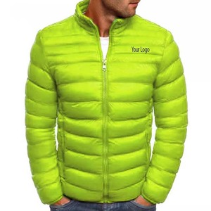 New Fashion <b>Detachable</b> <b>Sleeve</b> Waterproof Windproof Breathable Stand Collar Color Matching Puffer Jacket - Product Image 5