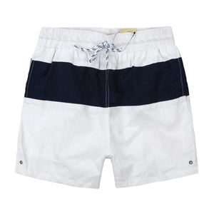 Pantalones cortos de playa transpirables de secado rápido ecológicos sólidos estampados informales deportivos de verano para hombre con logotipo personalizado de alta calidad al por mayor - Product Image 3