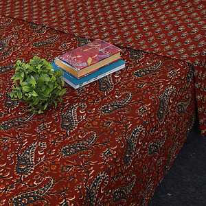 Maroon Paisley Print 240 TC Algodón Cama doble Dohar SHKR1024 Edredón - Product Image 3