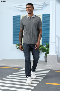 Chemises polo à la mode pour hommes T-shirt polo décontracté élégant pour hommes: vêtements de tous les jours sans effort 2024 - Product Image 2