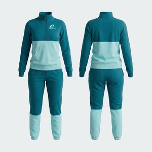 ชุดวอร์มผ้าฝ้ายแบบเต็มตัว ซิปหน้า ระบายอากาศได้ดี คอกลม ลายเรียบ สไตล์ลำลอง ผ้าฟลีซ สำหรับฤดูหนาว รุ่นล่าสุด - Product Image 5