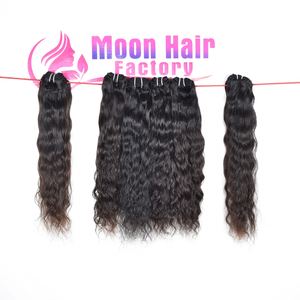 Prix de gros Produit original Cheveux humains bruts naturels de temple indien en mèches ondulées, doux et soyeux, à vendre par Export - Product Image 3