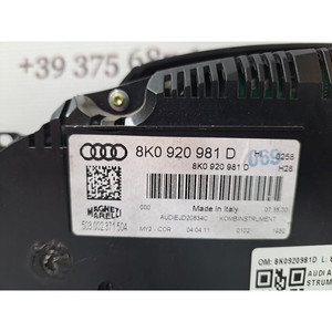 แผงมาตรวัดความเร็ว AUDI A4 Avant (8K5) 8K0920981D (08>15) - Product Image 5