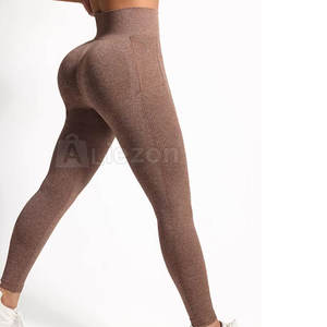 เลกกิ้งออกกำลังกายยกกระชับไร้รอยต่อสำหรับผู้หญิงเลกกิ้งออกกำลังกายฟิตเนส - Product Image 5