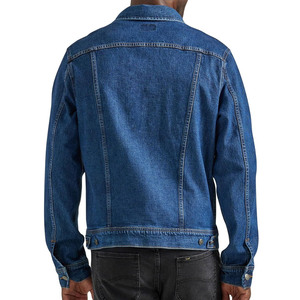 Veste en jean décontractée pour homme, col montant, séchage rapide, respirante, haute qualité, personnalisable, prix de gros, pour l'hiver, en vente - Product Image 2