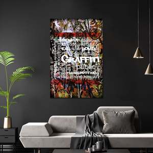 Affiche d'art graffiti pour décoration murale, affiche de style urbain - Product Image 4