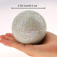 Boules de décoration de table minimalistes en mosaïque solide, centres de table, bols, vases, sphères, art déco écologique fait à la main, montage mural, Diwali