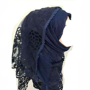 Velo de burka con diseño de niqab, hijab musulmán, abaya islámico, estilo único, origen en la India, venta al por mayor de fábrica - Product Image 6