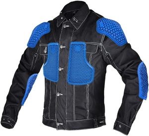 Best Quality Design Waterproof Windproof <b>Canvas</b> Men's Motorcycle Riding <b>Jacket</b> Silica Armor Vintage Hooded - Product Image 2