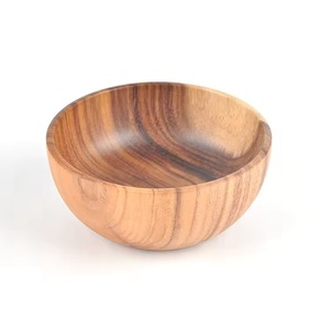Cuenco de madera resistente al agua, cuenco de arroz de madera, cuenco de flores de madera, estilos de tamaño personalizados - Product Image 2