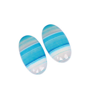 ขายส่งจำนวนมากพลอยสีฟ้าลูกไม้โมรา Cabochon หลวมเครื่องประดับทำแหวนทำด้วยมืออัญมณีสำหรับเครื่องประดับ - Product Image 4