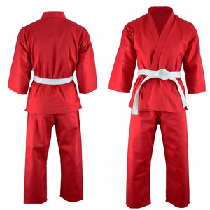 Precio bajo 100% algodón hecho uniforme de Taekwondo personalizado nuevo diseño lucha desgaste uniforme entrenamiento de alta calidad cómodo ligero - Product Image 6