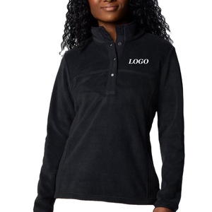 Sudadera con Diseño de Cuello Alto y Cierre de Botones para Mujer, Diseño de Alta Calidad con Mangas Completas, para Pedidos al por Mayor - Product Image 1