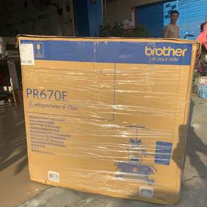 เครื่องปักผ้าคุณภาพสูง Brother 670E หัวเดียว มือสอง คุณภาพดีเยี่ยม เครื่องปักผ้าอุตสาหกรรมระบบคอมพิวเตอร์ - Product Image 4
