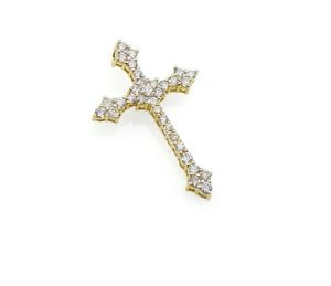 จี้ทองคำแท้ 10k ทรงกลมประดับเพชรขาวธรรมชาติทรงกลม 1.23 กะรัต - Product Image 2