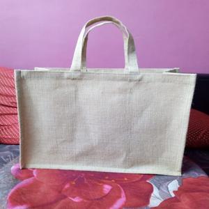 Nouveau style de sac fourre-tout isolé Shrekha Creations Tissu de jute et toile de jute Logo personnalisé Motif simple Fabriqué en Inde - Product Image 4