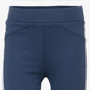 Vaqueros de Lona para Mujer, Estilo Holgado, Elásticos, de Verano, con Frente Plano, Lavados, de Pierna Ancha, Transpirables, 100% Algodón, Talla Personalizable - Product Image 3