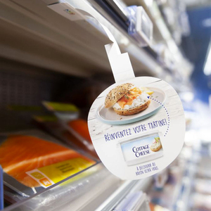 Oem ODM tùy chỉnh siêu thị Kệ hiển thị wobbler Pop quảng cáo dấu hiệu PVC nhựa Swing Strip khuyến mại chủ từ Trung Quốc - Product Image 1