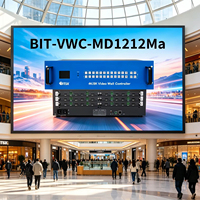 Matrice de commutation HDMI 2.0 12 entrées 12 sorties pour mur vidéo, modes de raccordement 1x4, 2x4, 2x3, 1080P60, 4K60, commutation sans coupure, FCC CE