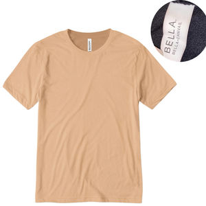T-shirt unisexe Bella Canvas 100% coton avec logo personnalisé - Service OEM pour hommes adultes - Product Image 3