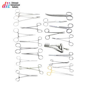 Debonairii-Conjunto de cirugía Abdominal, Set de instrumentos quirúrgicos de acero inoxidable, 82 piezas - Product Image 3