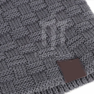 Best Quality Jacquard Unisex Adjustable Cotton/<b>Wool</b> <b>Beanies</b> Hats with Custom Logo Durable Material & Customized Options - Product Image 5