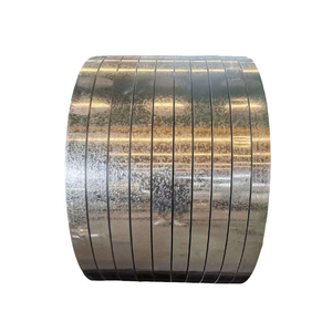 Bande d'acier galvanisé 0,3 mm 0,5 mm 0,8 mm d'épaisseur, largeur de découpe personnalisée, bande GI, ruban d'acier revêtu de zinc pour la fabrication de tuyaux - Product Image 5