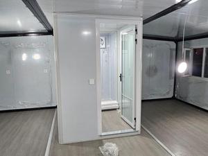 Casa prefabricada portatil de 27m2 con 4 Ventanas, Puertas, Electricidad, Suelo para Oficina, caseta o casa huesped. - Product Image 4