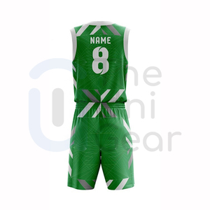 ชุดยูนิฟอร์มบาสเก็ตบอลแบบกำหนดเองขายส่ง ระบายอากาศได้ดี พิมพ์ลายแบบซับลิเมชั่น คุณภาพสูง ชุดเสื้อและกางเกงบาสเก็ตบอลสำหรับทีม 100% - Product Image 4